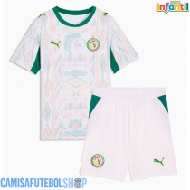 Camisa de time de futebol Senegal Replicas 1º Equipamento Infantil Mundo 2026 Manga Curta (+ Calças curtas)
